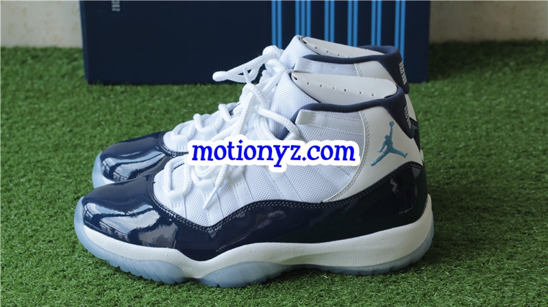 Authentic Air Jordan 11 Midnight Navy Blue